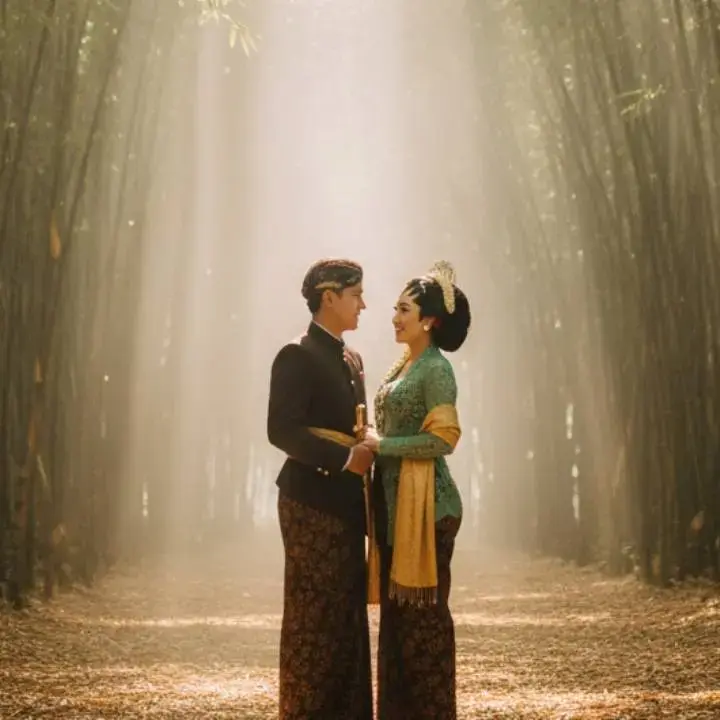 10 Prompt Gemini AI untuk Edit Foto Prewedding Adat Jawa yang Elegan