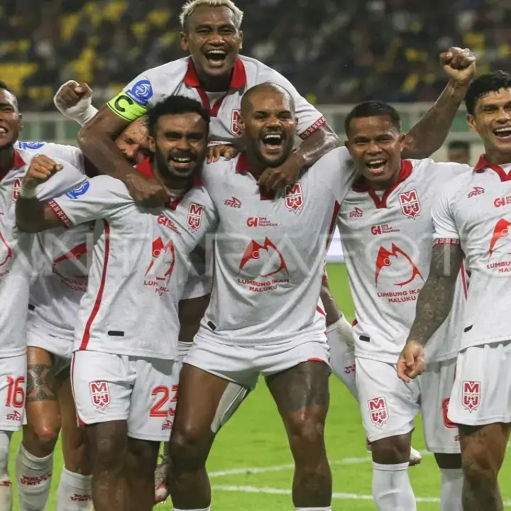 Malut United Kunci Kemenangan Dramatis atas Bhayangkara FC di Lampung