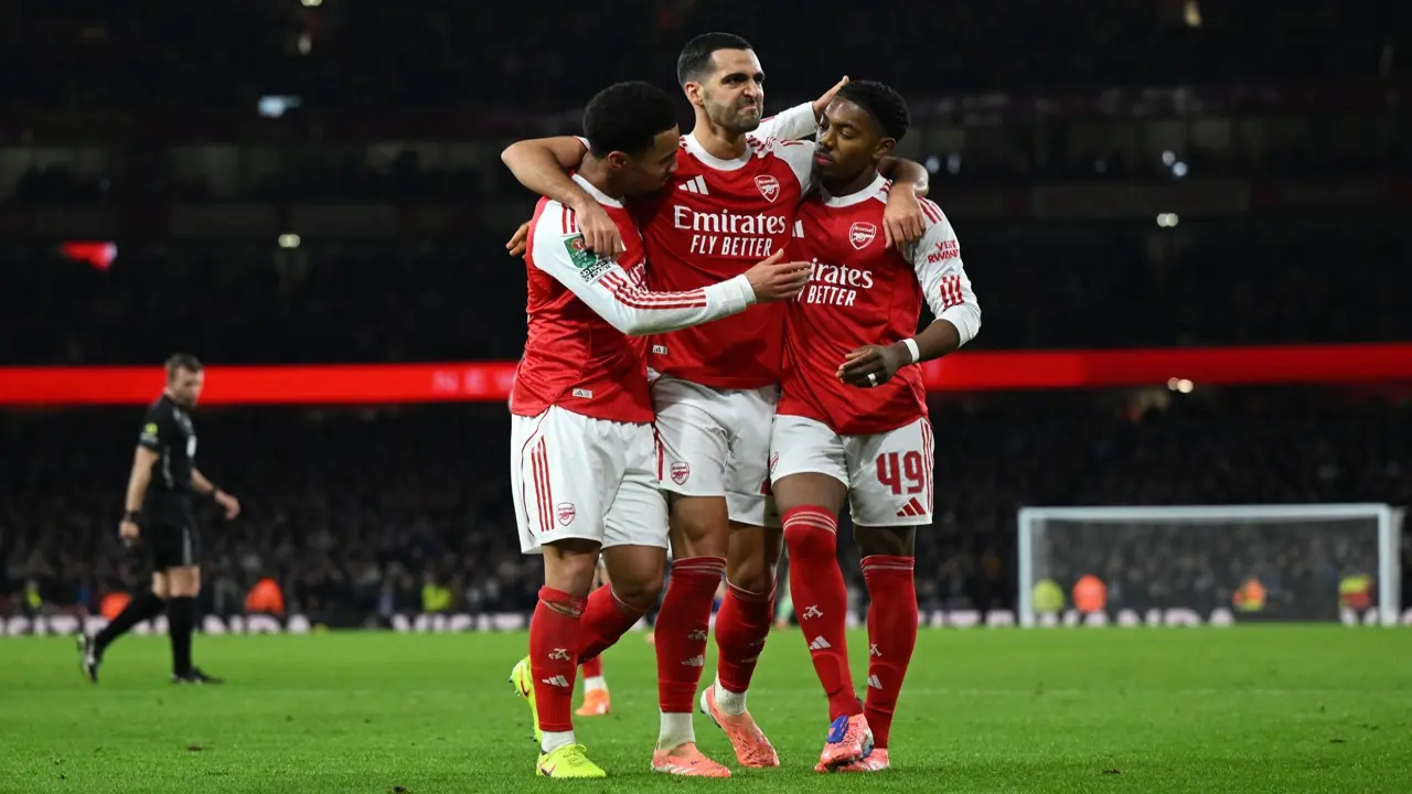 Bungkam Brighton 2 0 Di Emirates Stadium, Arsenal Lolos Ke Perempat Final Carabao Cup 2025 2026