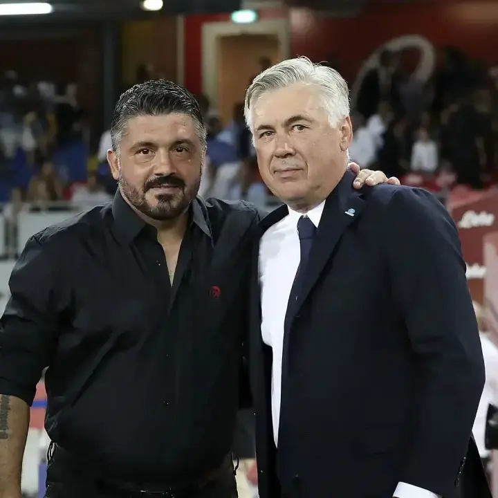 Kisah Retaknya Hubungan Ancelotti dan Gattuso, Tak Pernah Saling Sapa Lagi