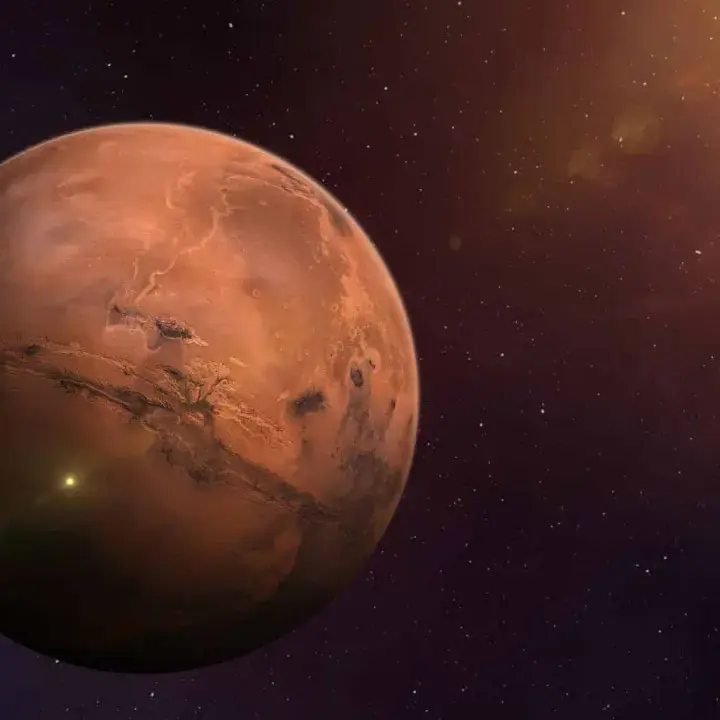 Fenomena Langka di Mars: Kadar Ozon Melonjak Drastis di Kutub Utara Selama Musim Dingin