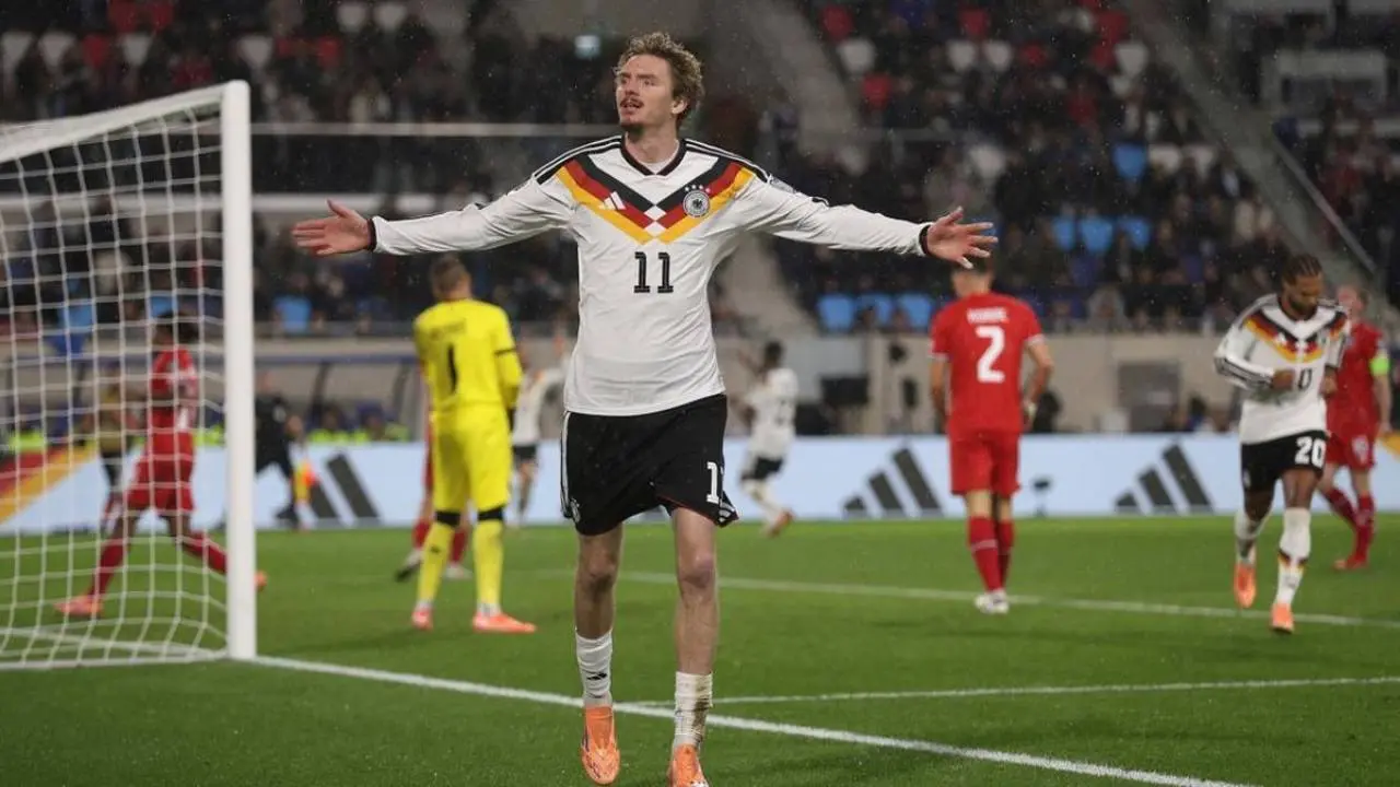 Dua Gol Nick Woltemade Antar Timnas Jerman Menang Atas Timnas Luksemburg dan Kian Dekat ke Piala Dunia 2026
