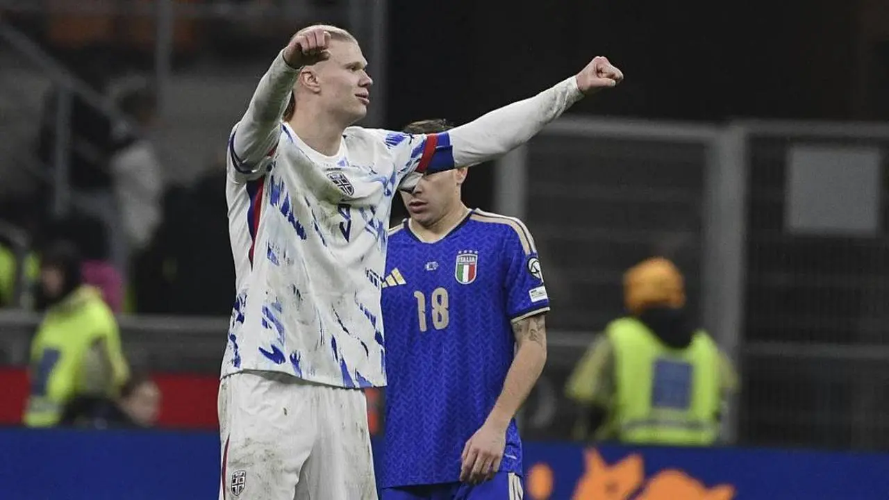 Timnas Norwegia Kalahkan Timnas Italia 4 1, Haaland Cetak Brace Dan Tiket Piala Dunia 2026