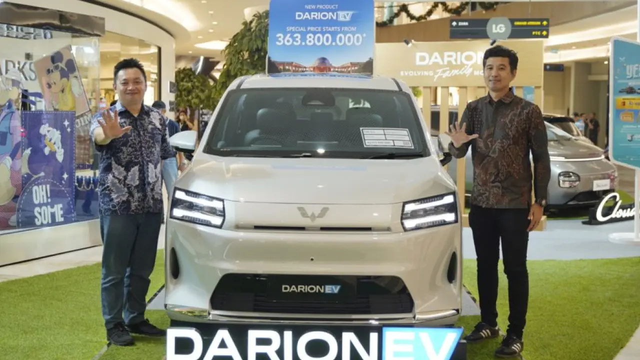 Wuling Darion Raih 1 500 Spk Mpv Elektrifikasi Ini Diminati Berkat Jarak Tempuh Hingga 540 Km