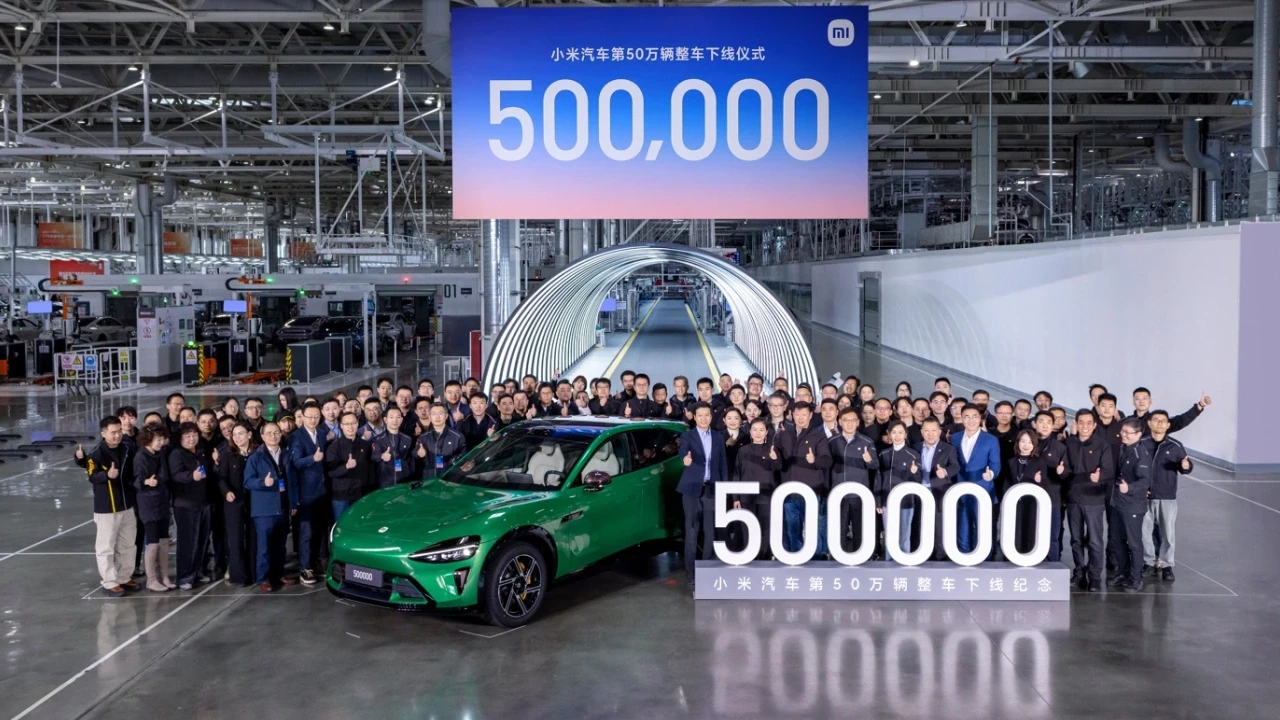 Xiaomi Auto Capai 500 000 Unit Produksi Target 350 000 Mobil Tahun 2025 Hampir Tercapai Di China