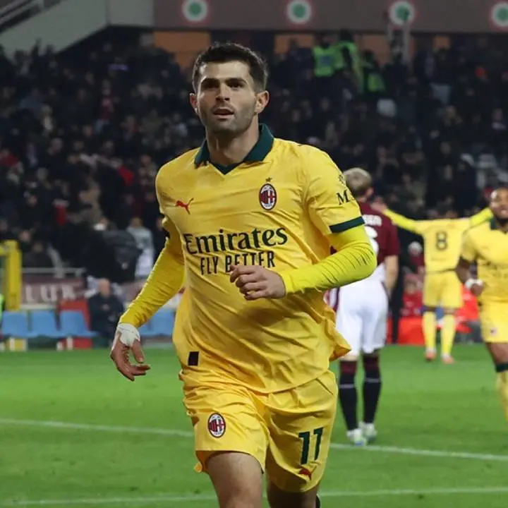 AC Milan Comeback Menang Dramatis 3-2 Atas Torino Berkat Brace Christian Pulisic dan Amankan Puncak Serie A