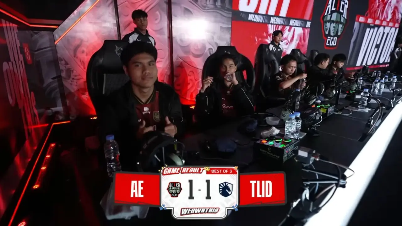 Alter Ego Bangkit di Game Kedua, Samakan Skor 1-1 Atas Team Liquid ID di MPL ID S17 Pekan ke-5
