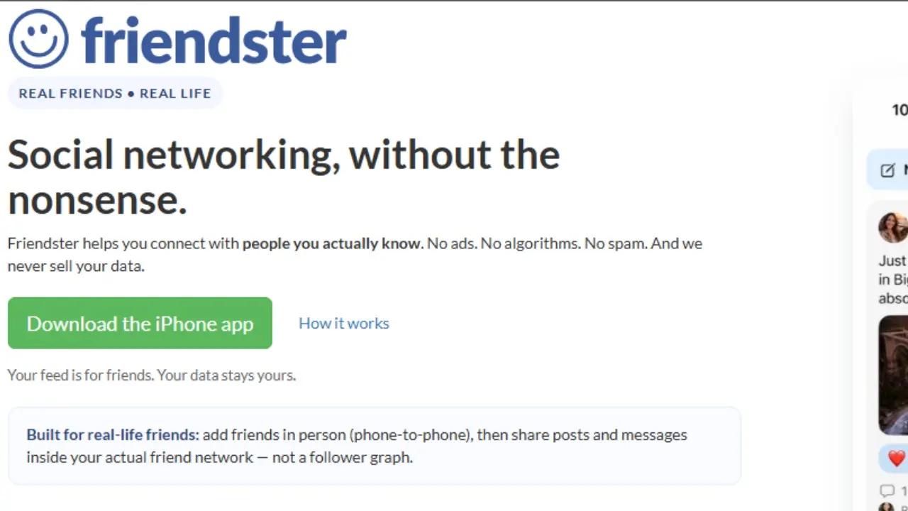 Bangkit Dari Kubur Friendster Hadir Di Iphone Dengan Fitur Unik Tanpa Iklan Dan Followers