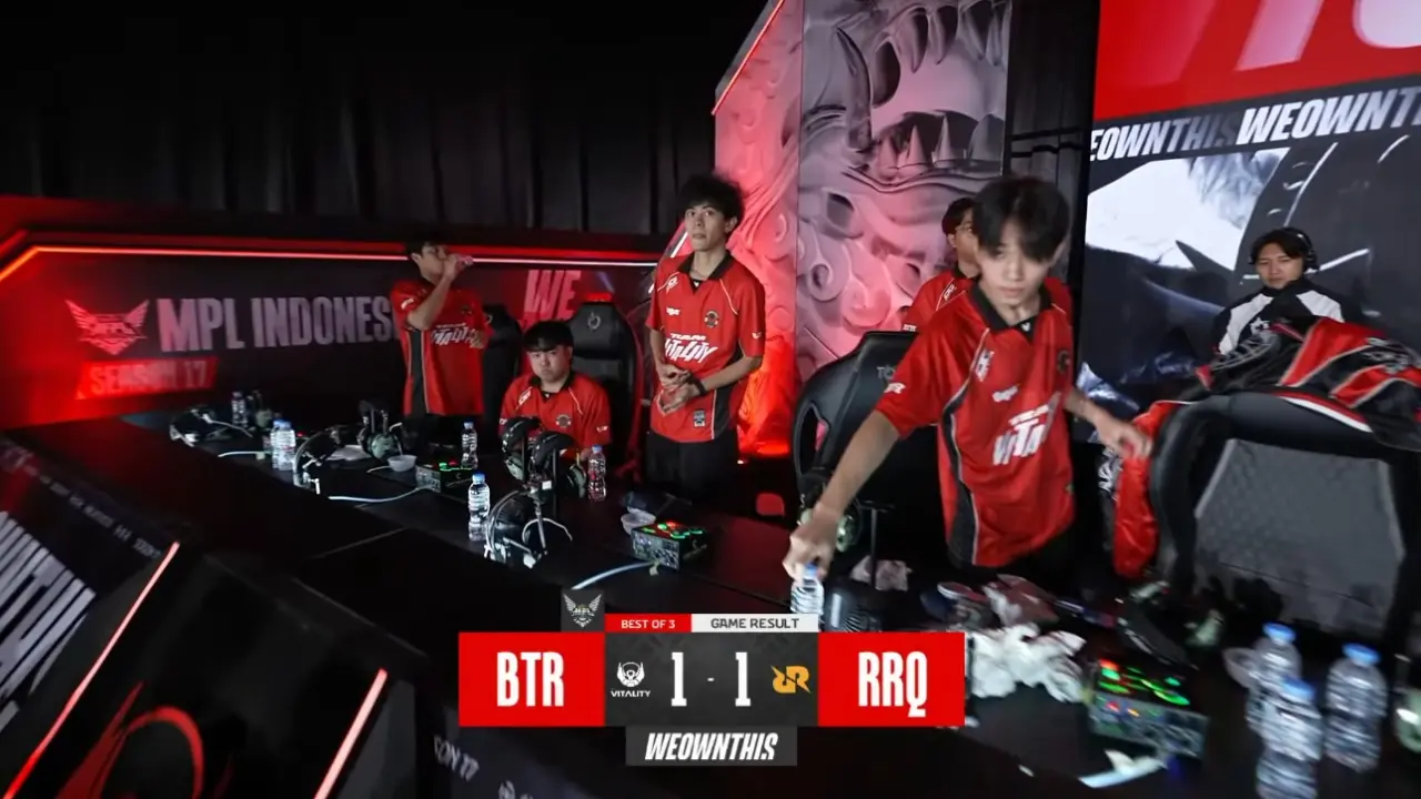 MPL ID S17: Bigetron by Vitality Bangkit dan Samakan Kedudukan 1-1 Atas RRQ Hoshi di Game Kedua