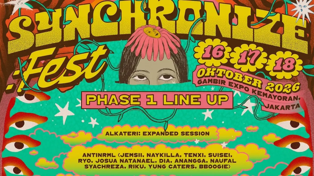 Synchronize Fest 2026 Umumkan Line Up Fase Pertama Deretan Nama Besar Langsung Muncul