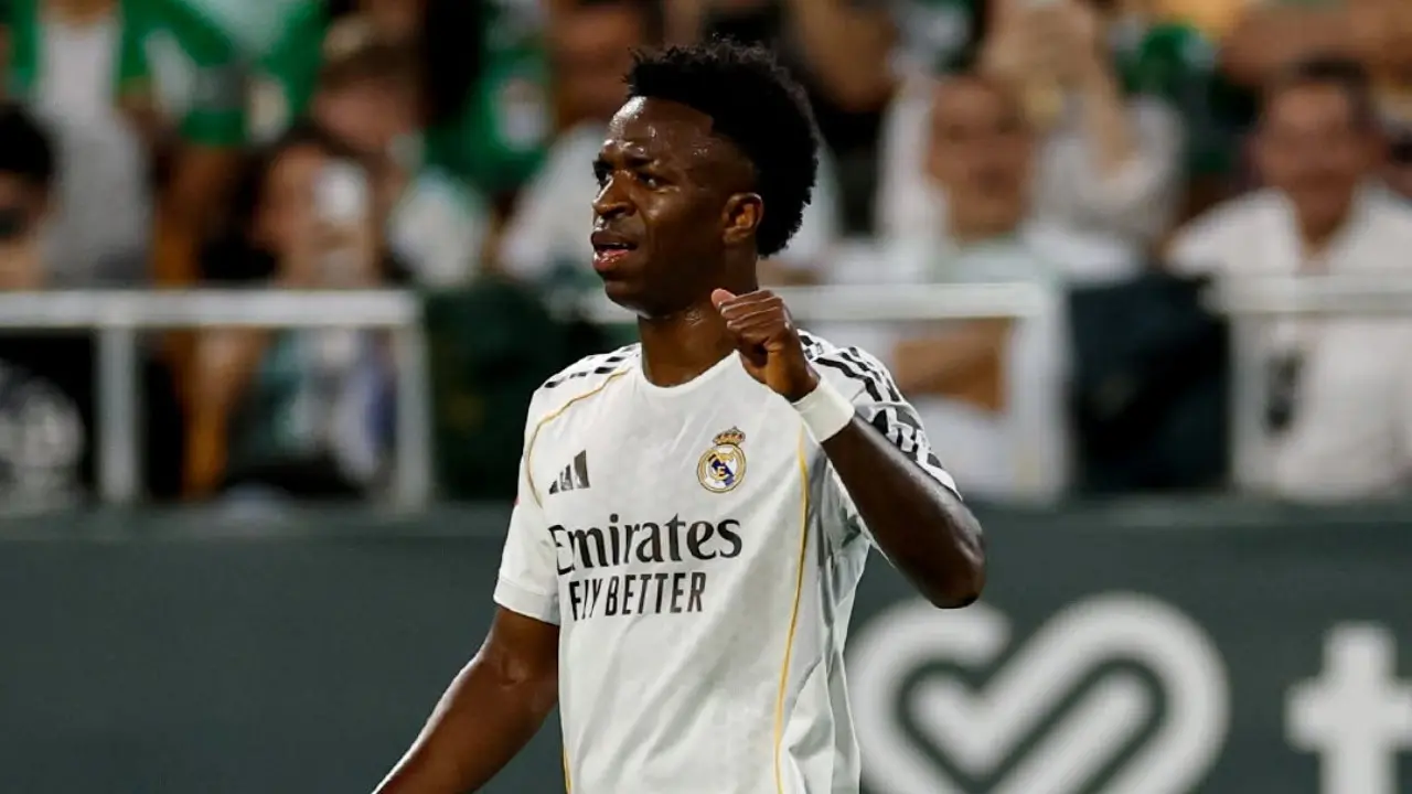 Hasil Sementara Real Betis vs Real Madrid 0-1: Gol Vinícius Júnior Bawa Los Blancos Unggul