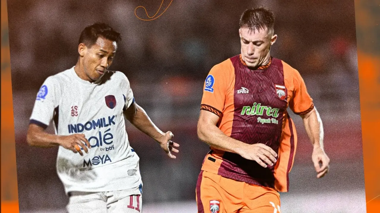 Hasil Babak Pertama Borneo FC vs Persita Tangerang: Gol Mariano Peralta Bawa Pesut Etam Unggul 1-0 Atas Tim Tamu