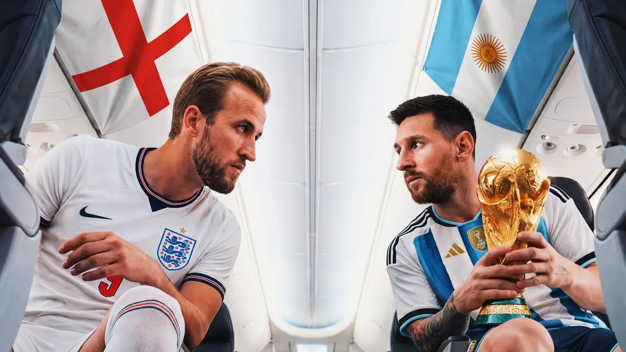 Inggris Vs Argentina Di Piala Dunia