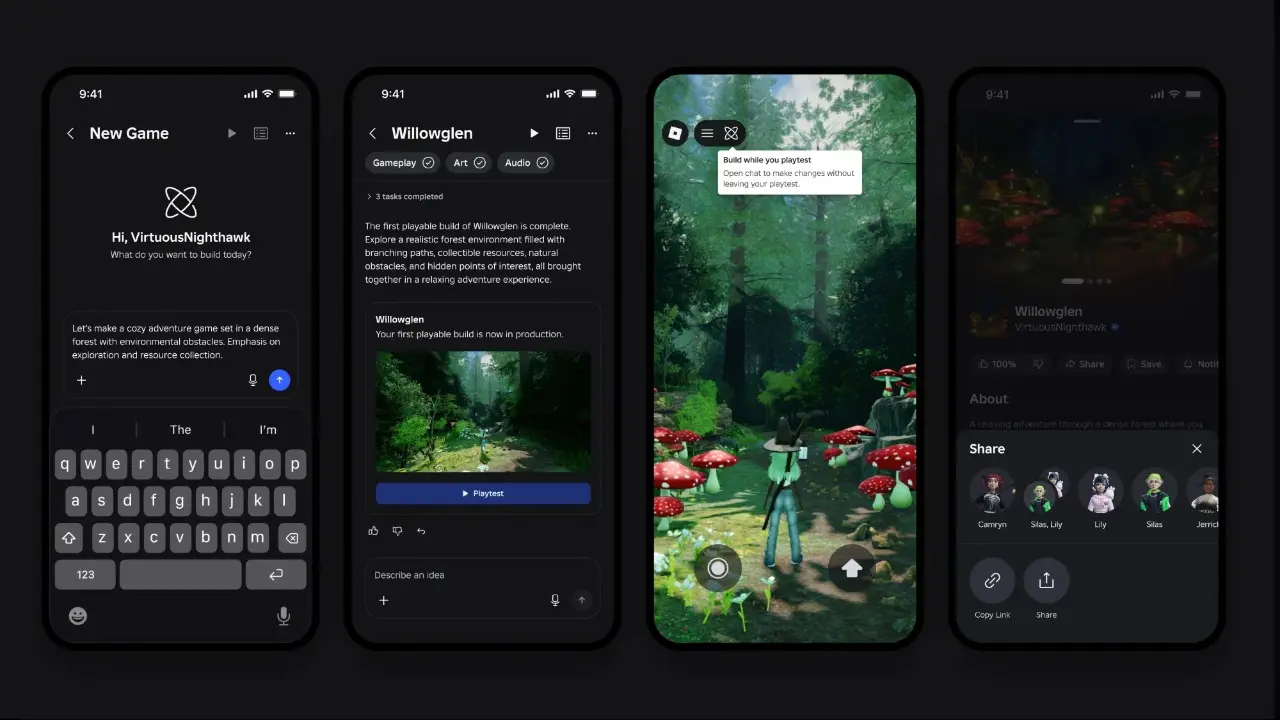 Roblox Hadirkan Fitur Build Berbasis Ai Pengguna Kini Bisa Membuat Game Langsung Dari Hp