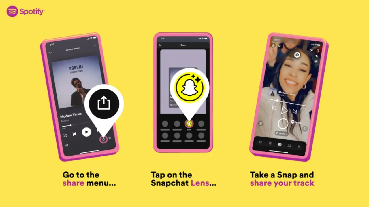 Snapchat Luncurkan Now Playing Terintegrasi Spotify Berbagi Lagu Favorit Kini Bisa Langsung Lewat Snap Map
