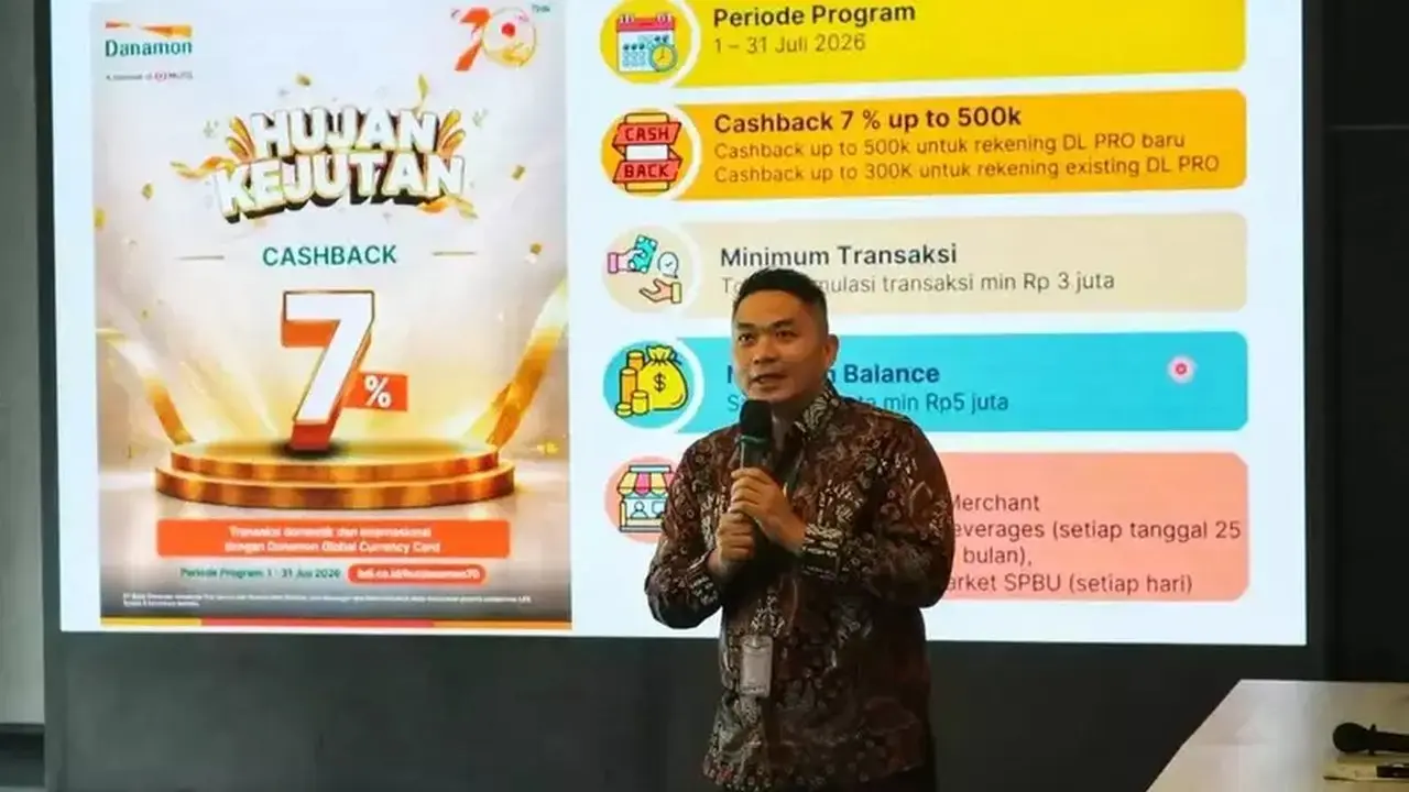 Danamon Bidik Pertumbuhan Simpanan Valas 50%–60% dengan Fokus Nasabah Perorangan