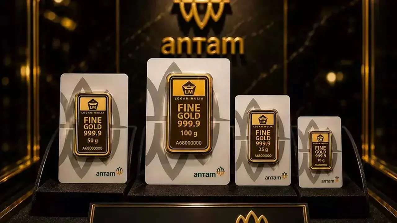 Emas Antam Naik Rp20.000 Per Gram Jadi Rp2.635.000 pada 15 Juli 2026