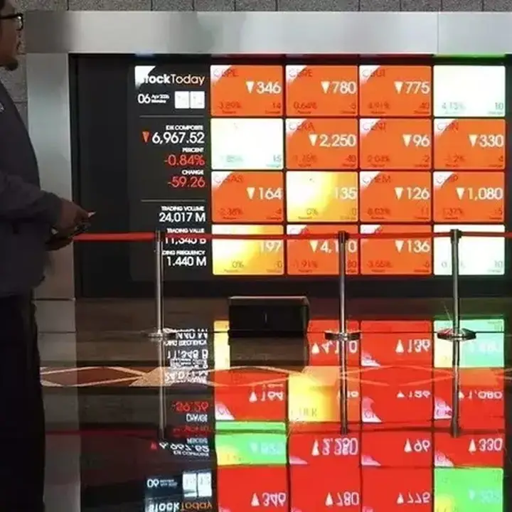IHSG Anjlok Akibat Konflik Timur Tengah dan Tarif Baru AS