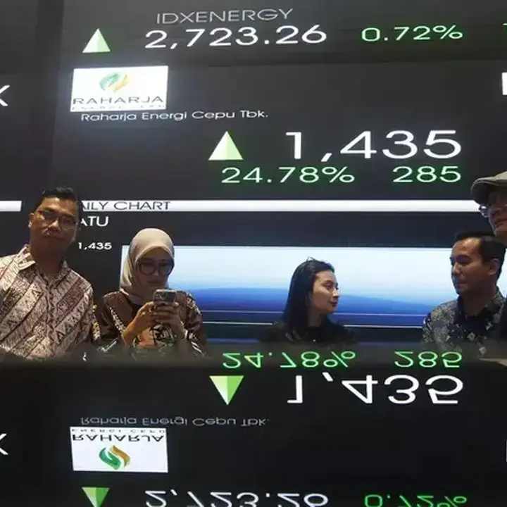 IHSG Menguat, Sejumlah Saham Catat Kenaikan Signifikan Hingga 25%
