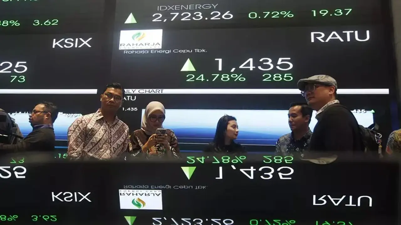 IHSG Menguat, Sejumlah Saham Catat Kenaikan Signifikan Hingga 25%