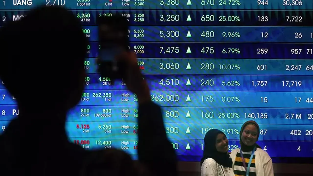 Investor Asing Borong Saham Saat IHSG Menguat di Akhir Pekan