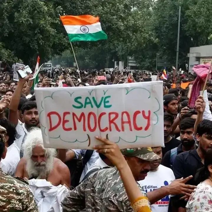 Protes Kebocoran Ujian Mendesak Mundurnya Menteri Pendidikan India