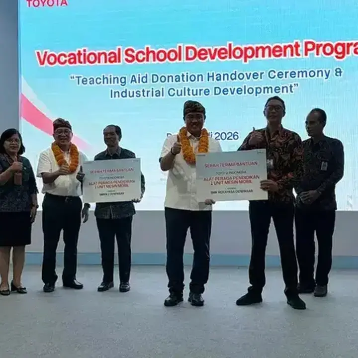 Toyota Perluas Program Vokasi ke Bali, Cetak SDM Unggul Lewat Teknologi Terkini