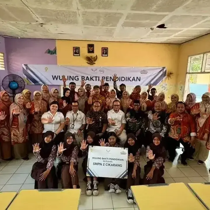 Wuling Motors Perkuat Kualitas Pendidikan Melalui Program CSR di Bekasi